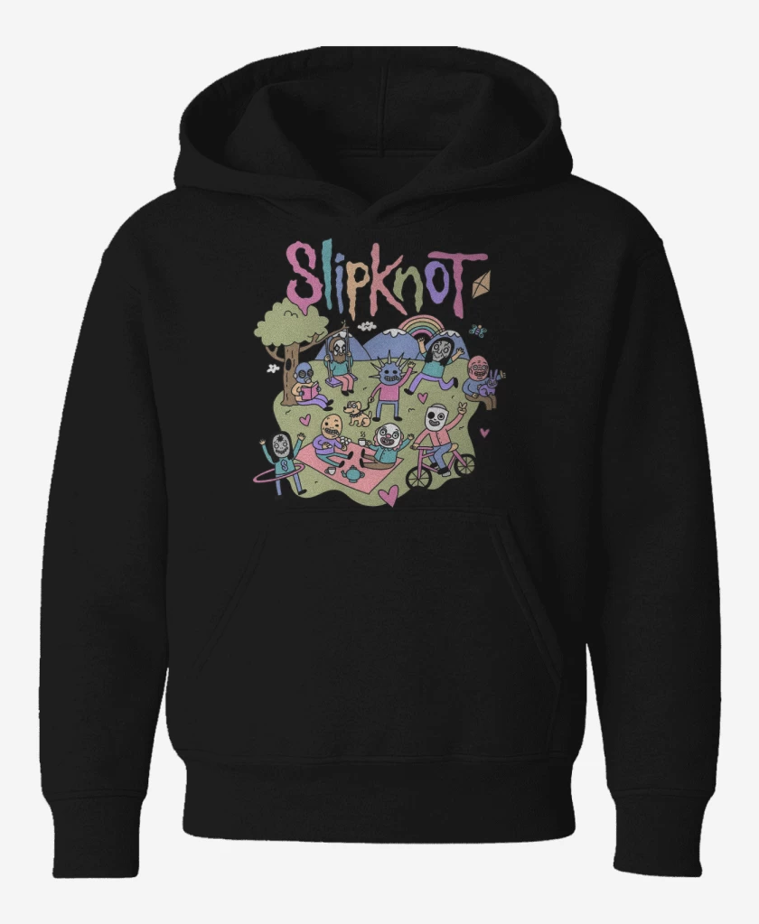 Poleron de niño Negro de Happy Slipknot 