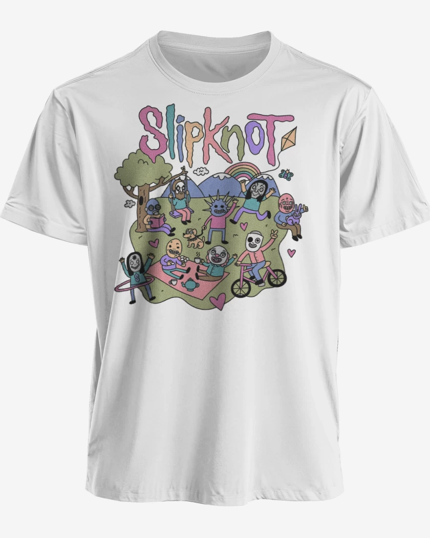 Polera premium Happy Slipknot 