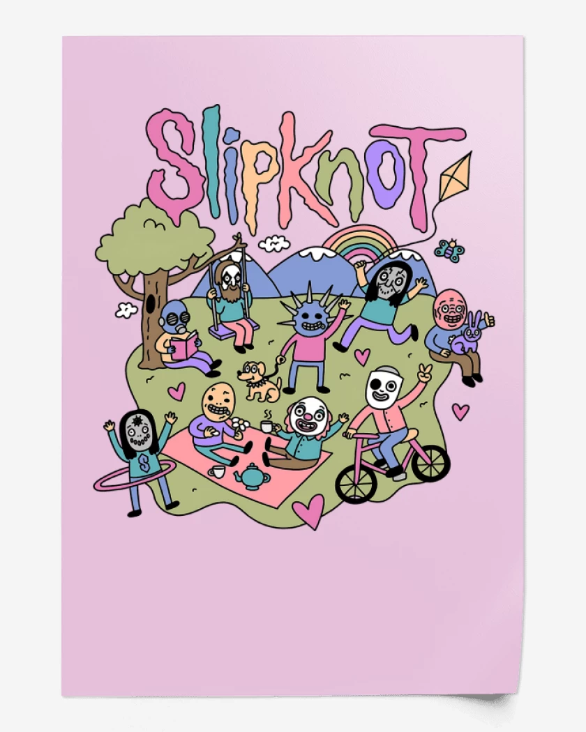 Print Happy Slipknot 