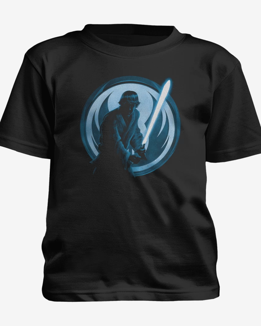 Polera de niño Negro de El Jedi