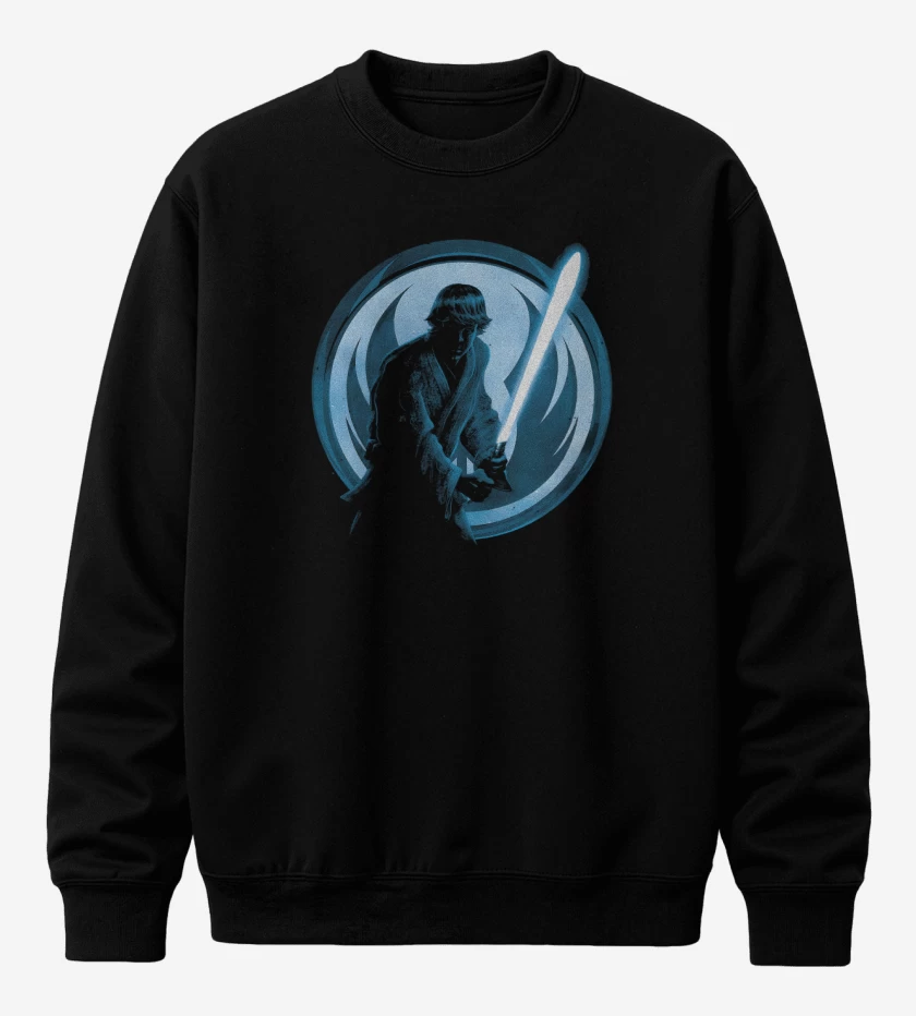Poleron polo Negro de El Jedi