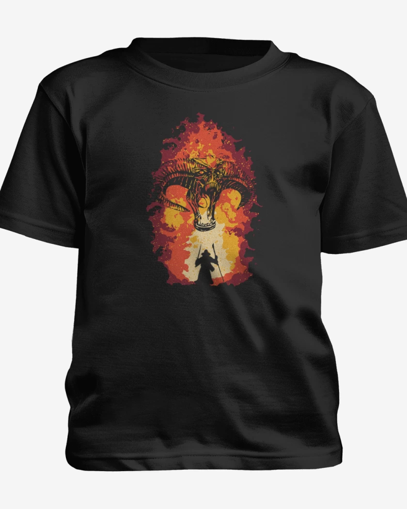 Polera de niño Gandalf vs Balrog
