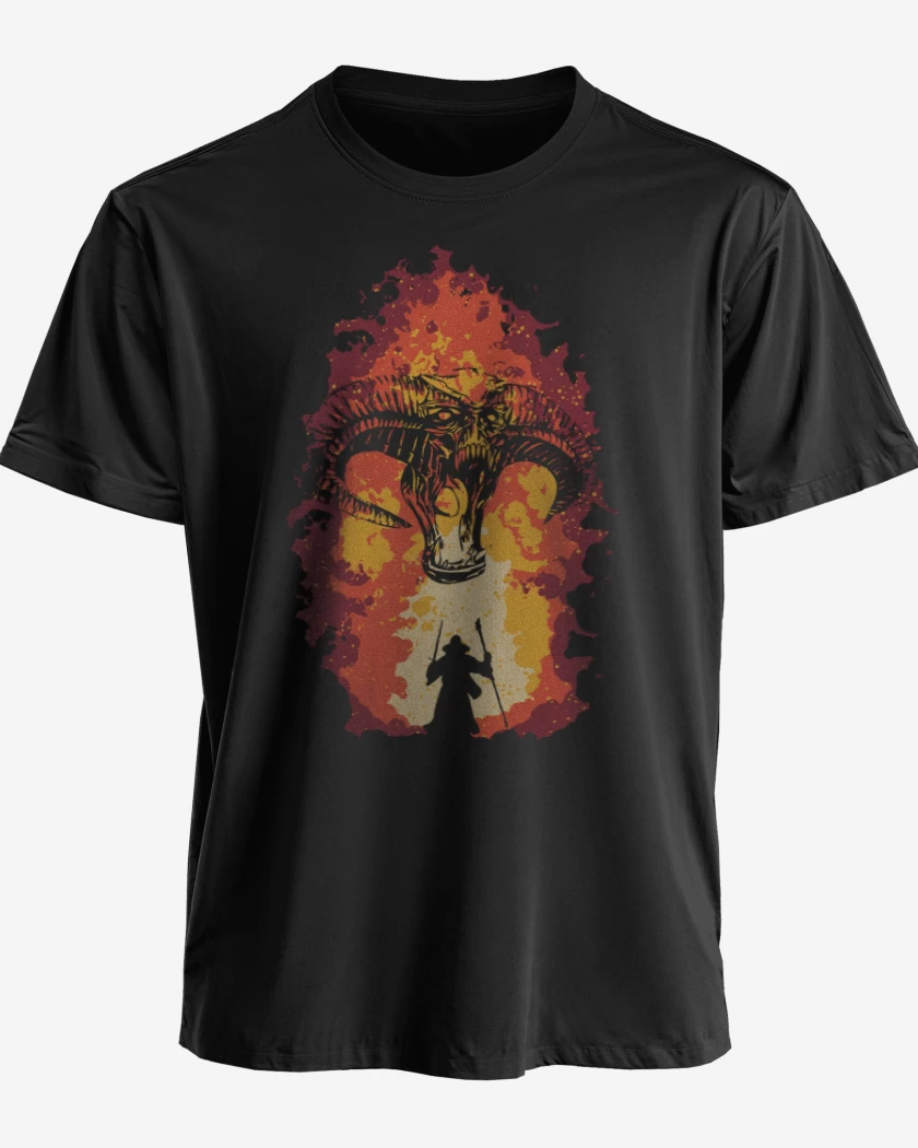 Polera Gandalf vs Balrog