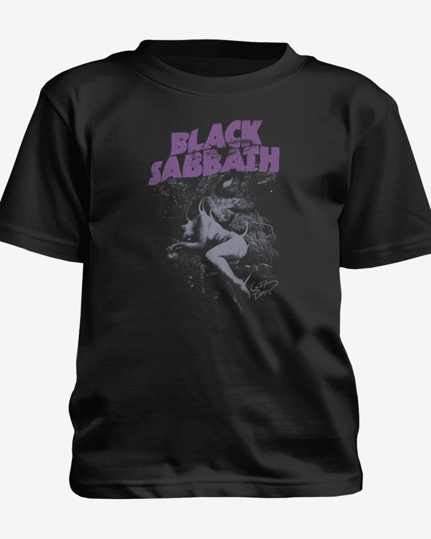 Polera de niño Negro de God is dead