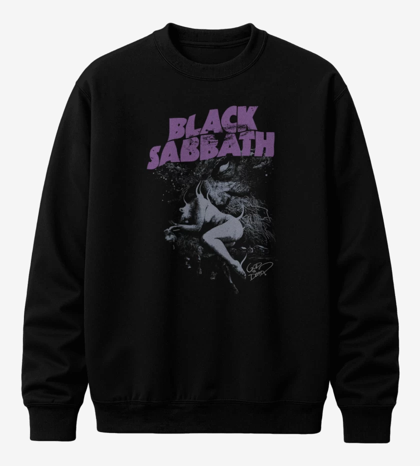 Poleron polo Negro de God is dead