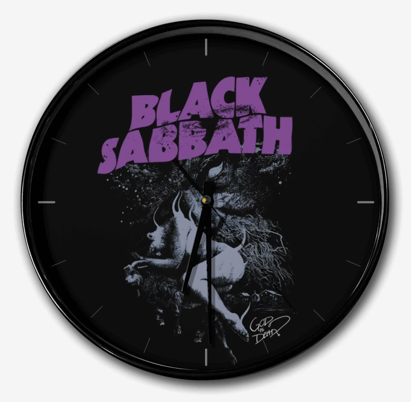 Reloj Negro de God is dead