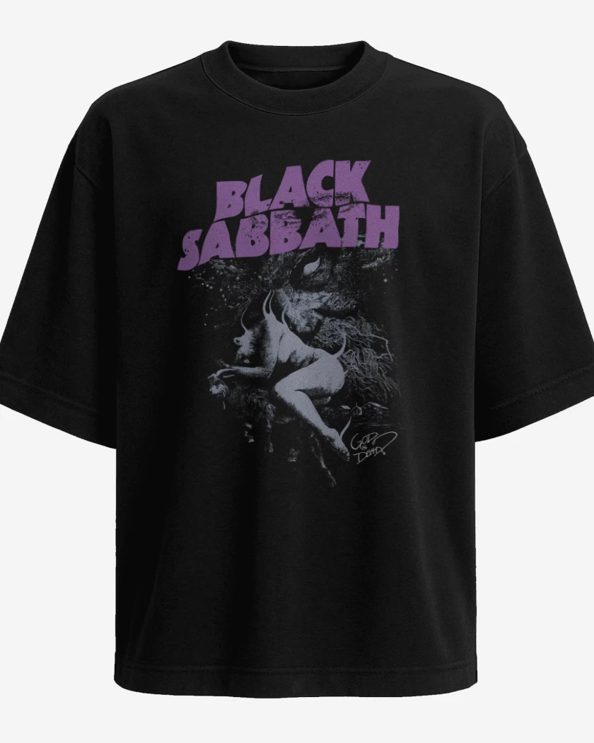 Polera Oversize God is dead