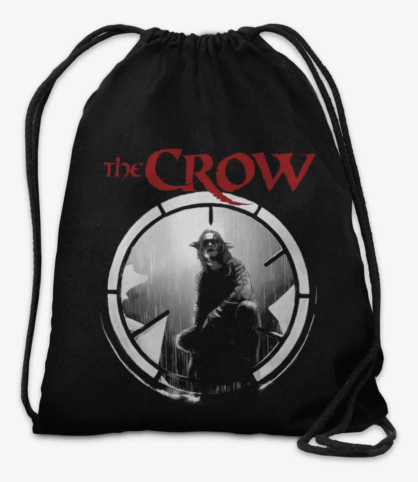 Mochila Negro de La Leyenda del Cuervo