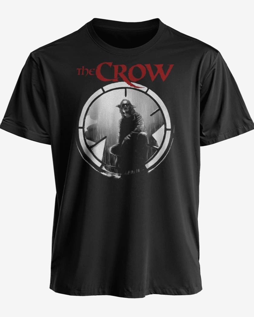 Polera premium Negro de La Leyenda del Cuervo