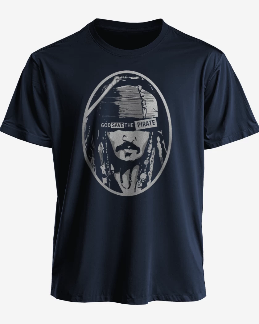 Polera God save the pirate