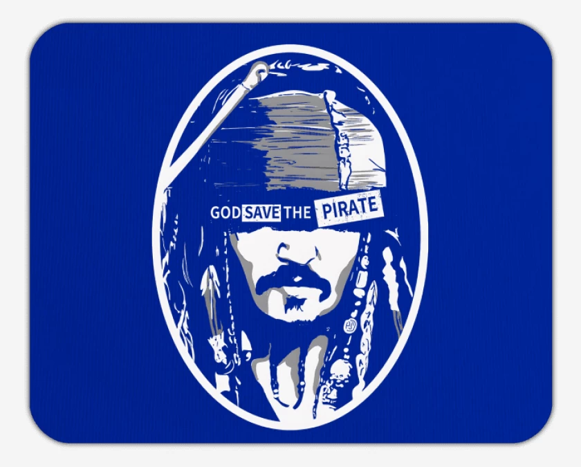 Mousepad God save the pirate