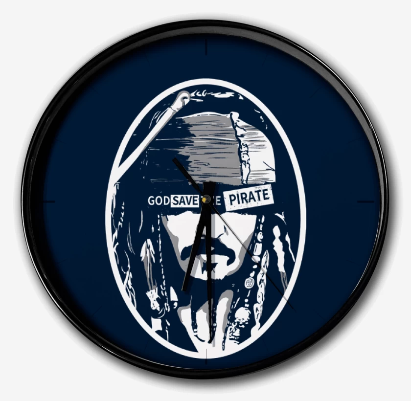 Reloj God save the pirate