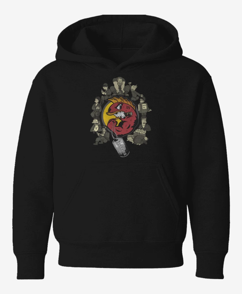 Poleron de niño Negro de Hellfish