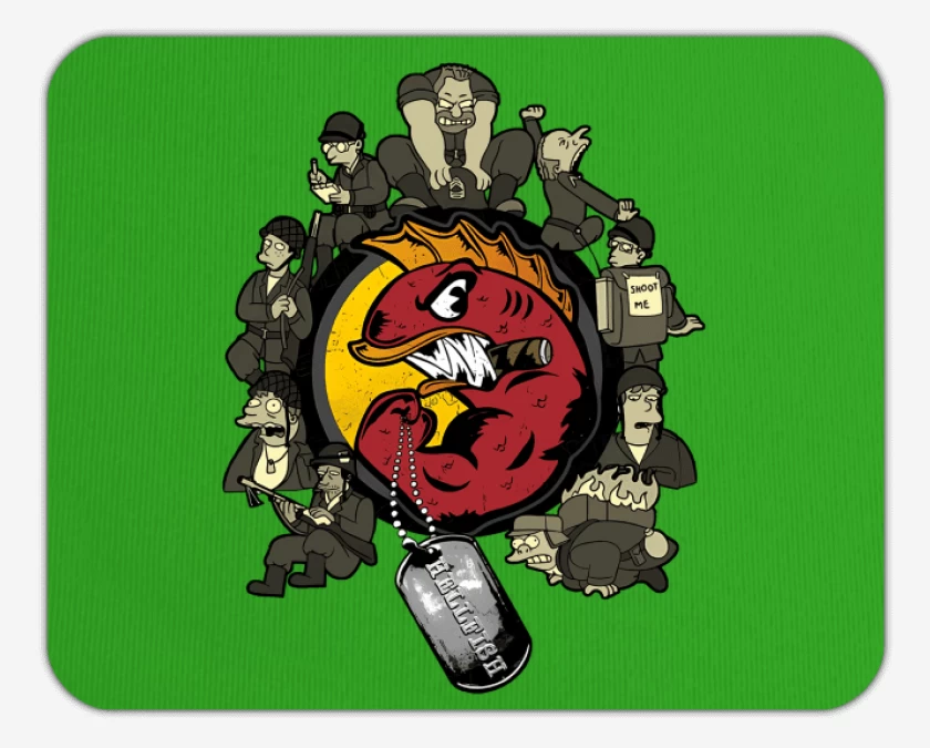 Mousepad Hellfish