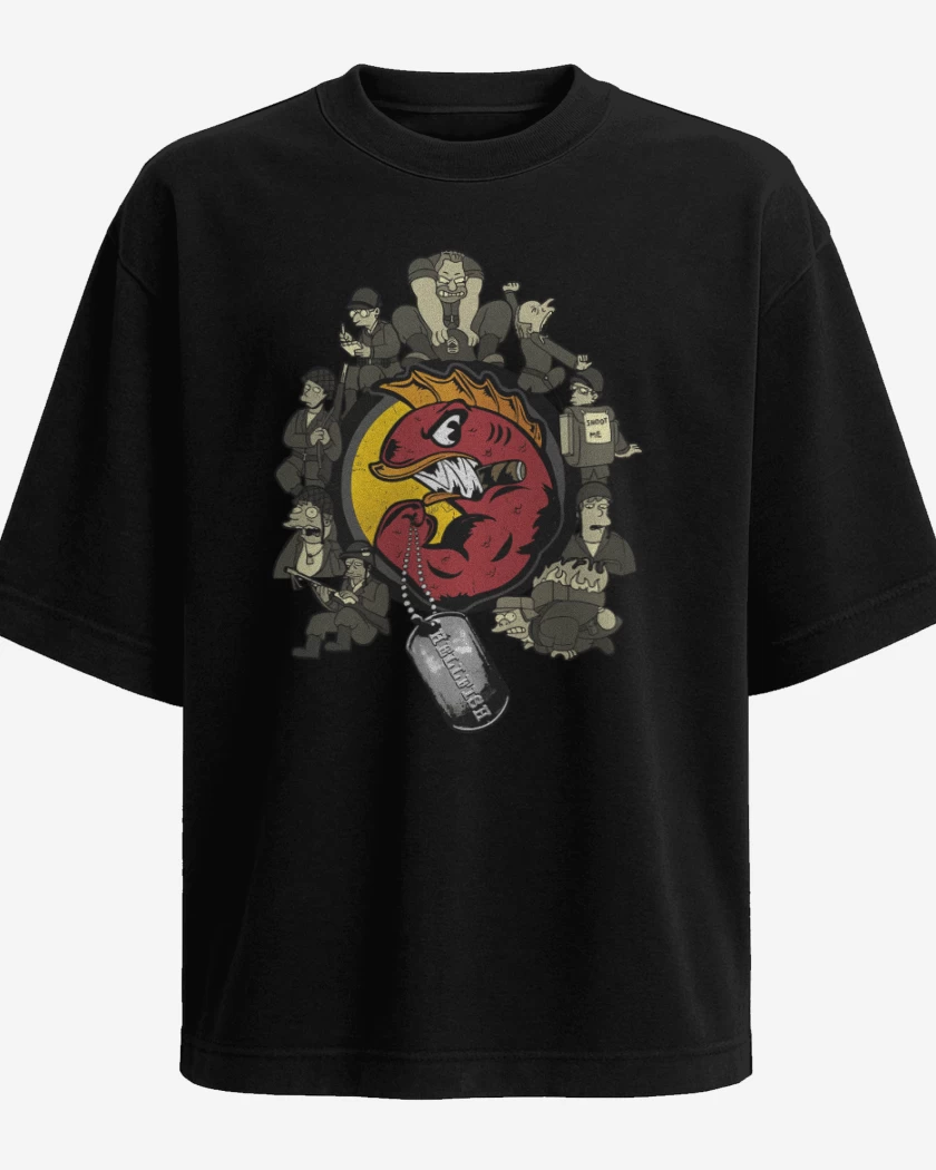 Polera Oversize Hellfish