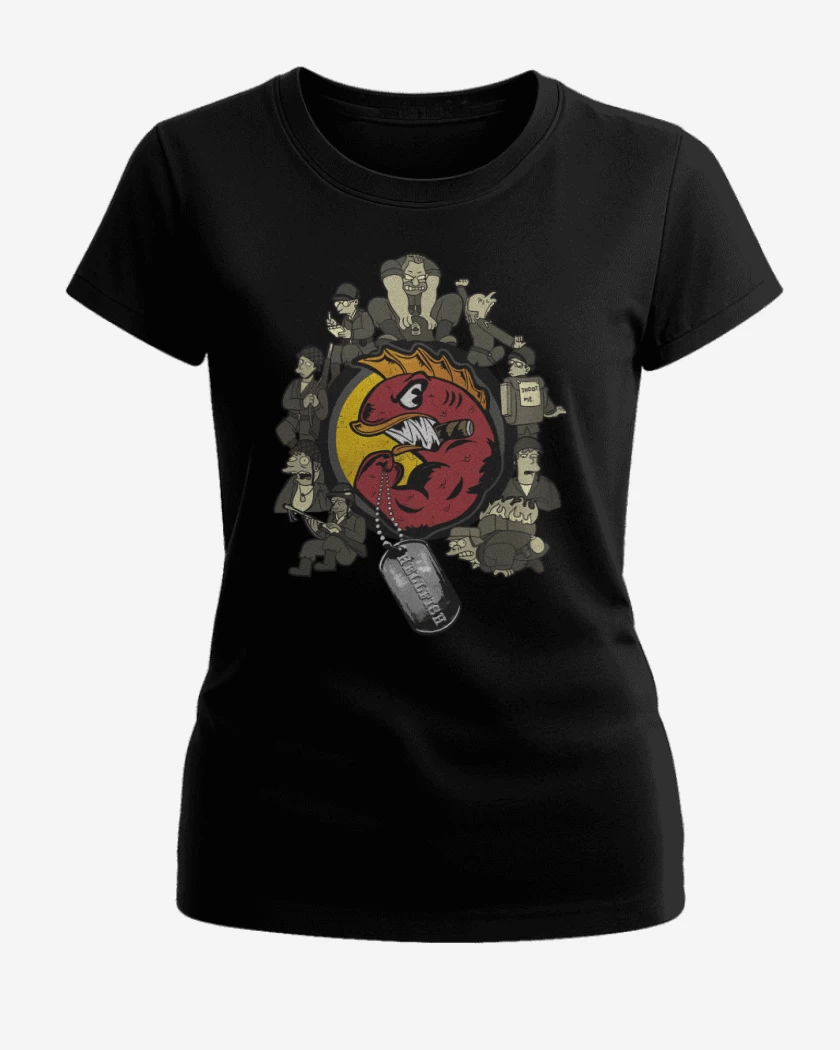 Polera de Mujer Negro de Hellfish
