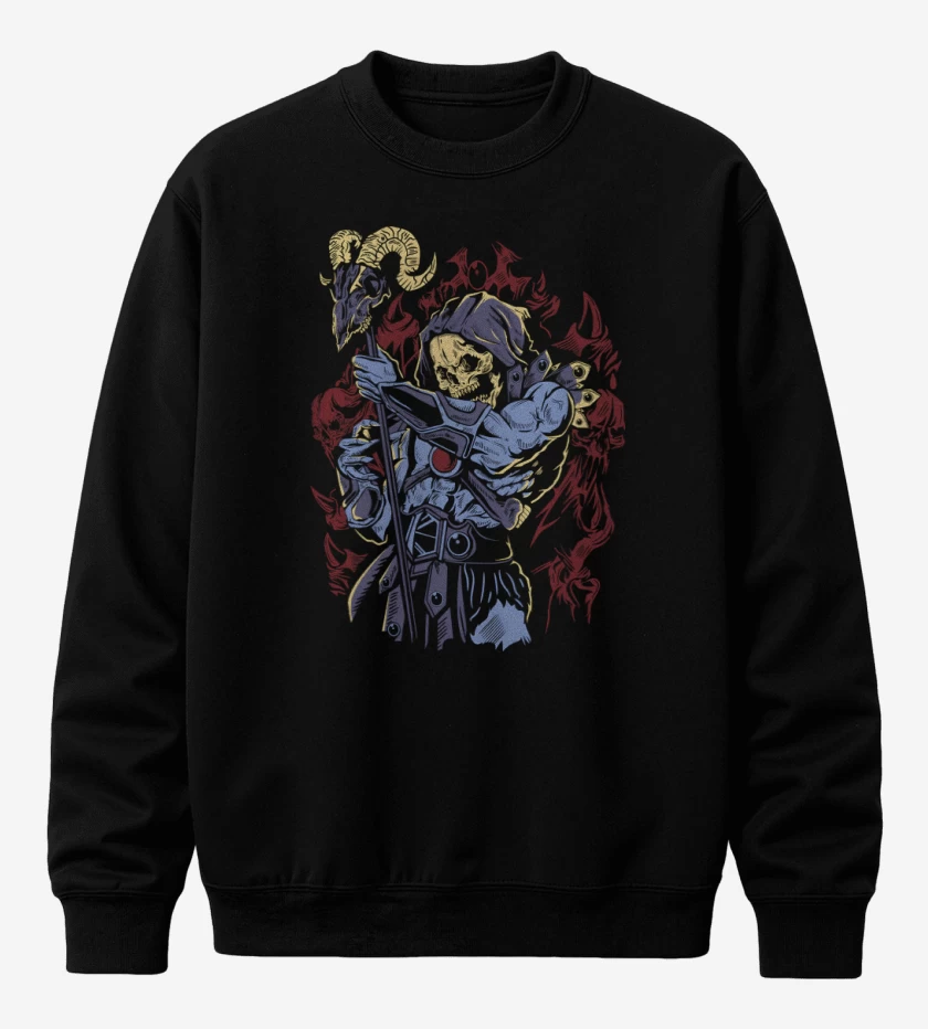 Poleron polo Esqueleto del Mal