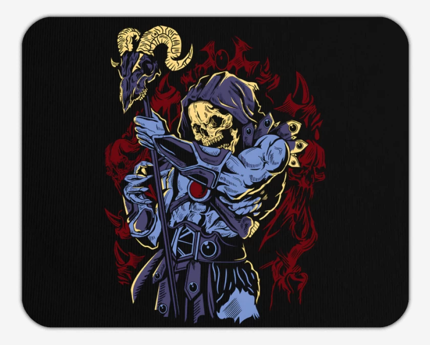 Mousepad Esqueleto del Mal