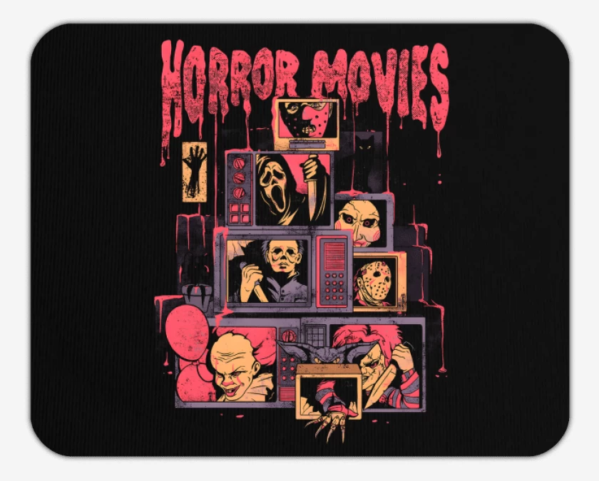 Mousepad Horror movies