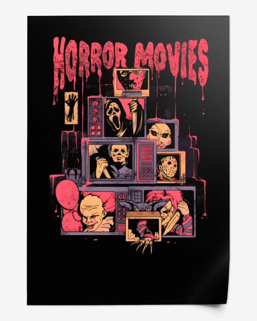Print Horror movies