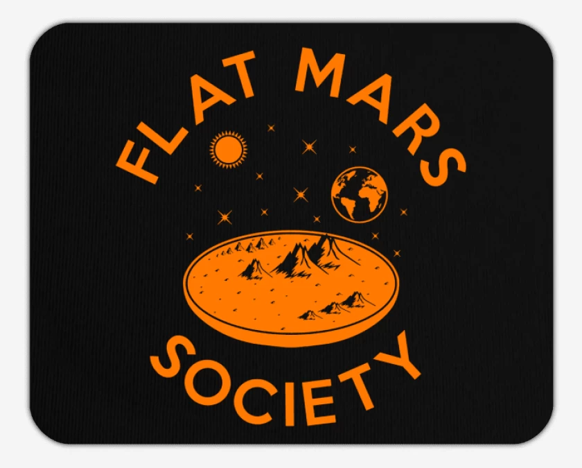 Mousepad Flat mars society