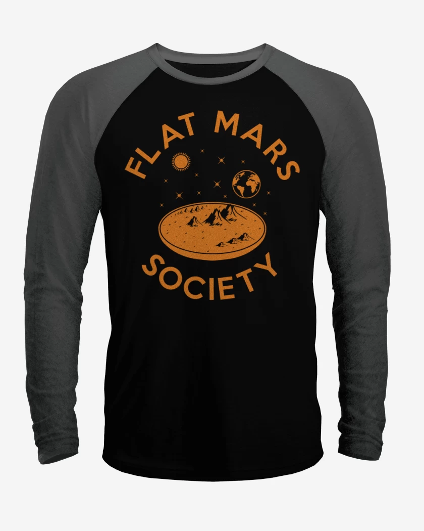 Polera Raglan Flat mars society