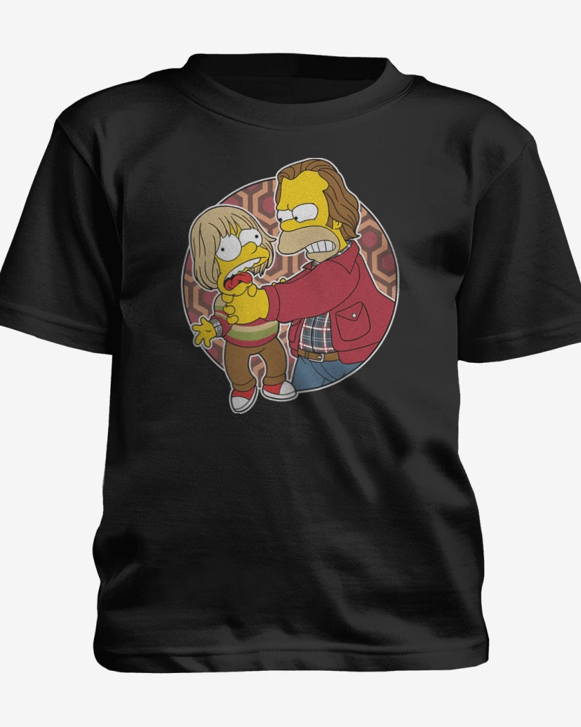 Polera de niño Negro de Maldito Danny Torrance