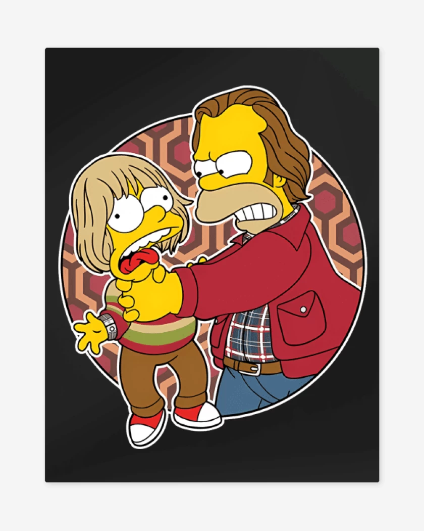 Print metalico Maldito Danny Torrance