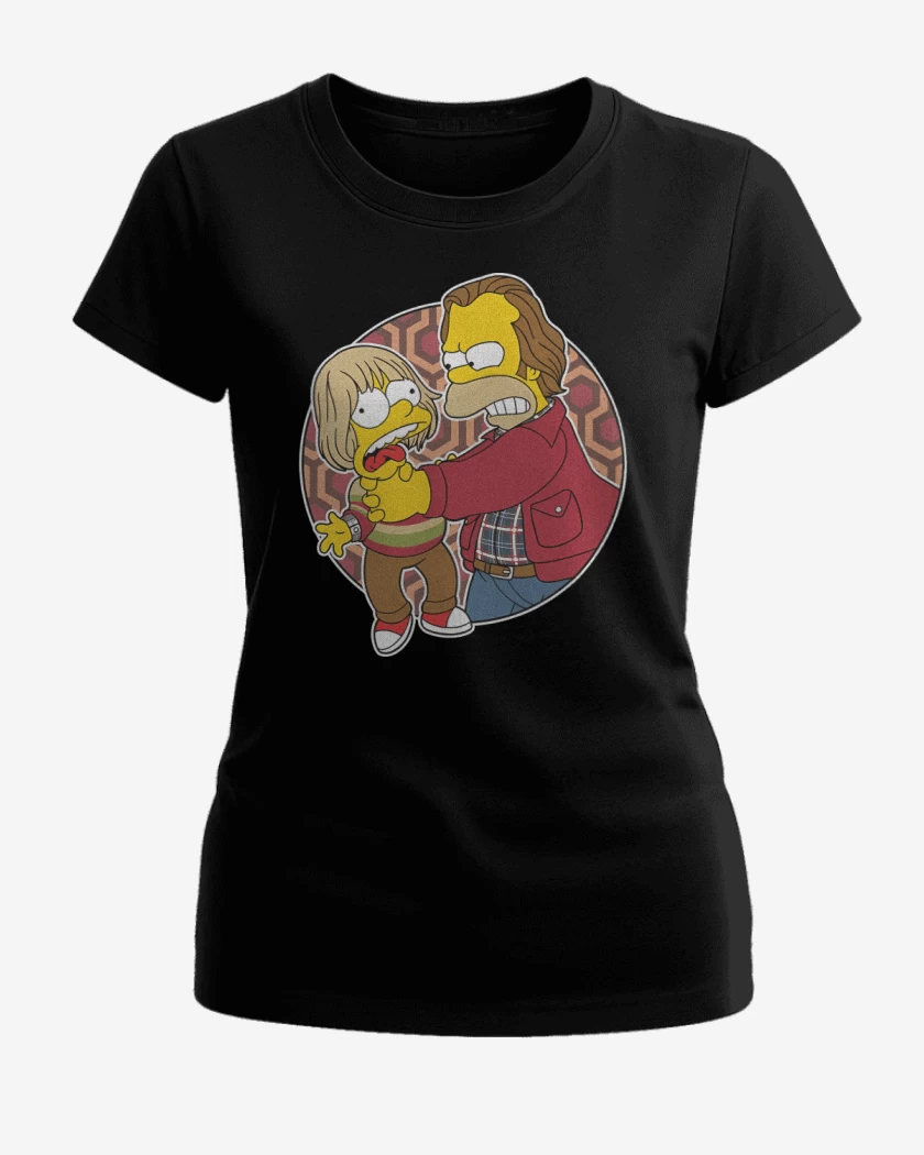 Polera de Mujer Negro de Maldito Danny Torrance