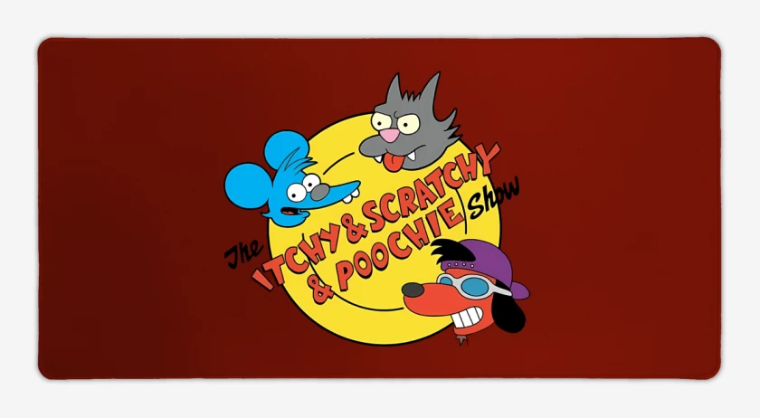 Mouse pad Gamer El Show de Tomy & Daly & Poochie