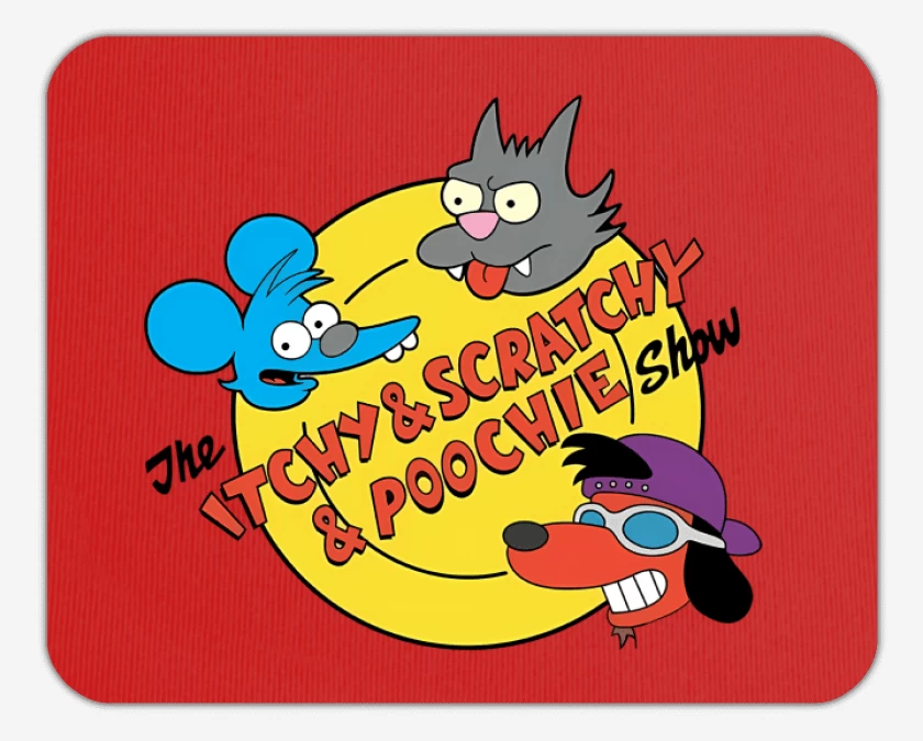 Mousepad El Show de Tomy & Daly & Poochie