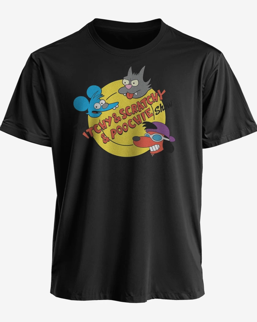 Polera premium Negro de El Show de Tomy & Daly & Poochie