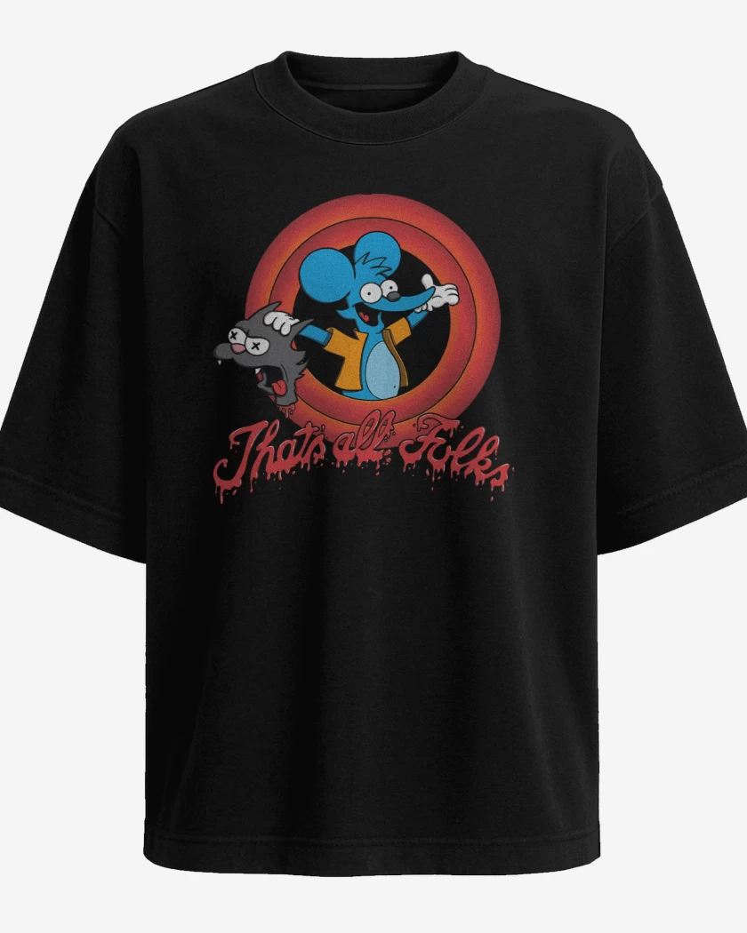 Polera Oversize Thats All Folks