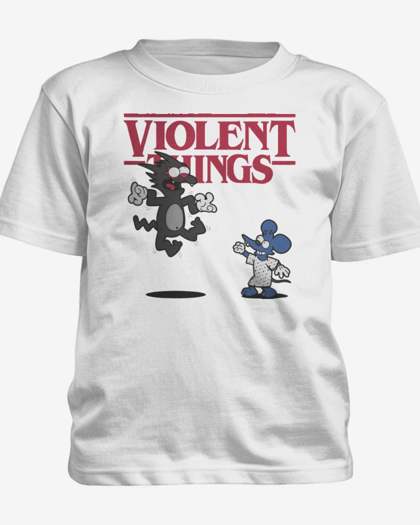 Polera de niño Blanco de Violent Things