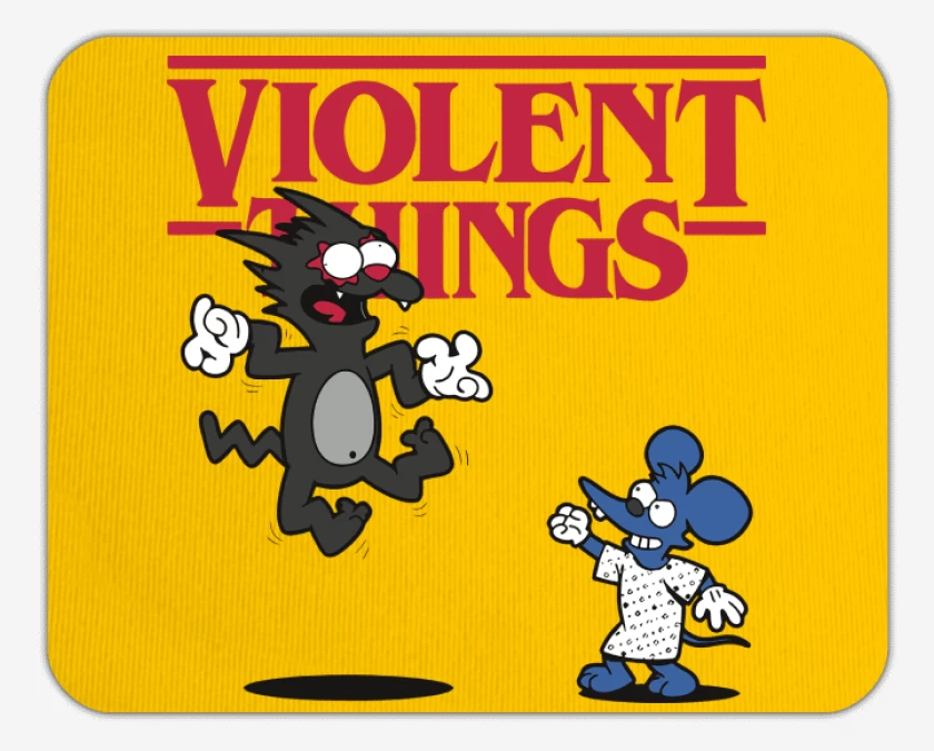Mousepad Amarillo de Violent Things