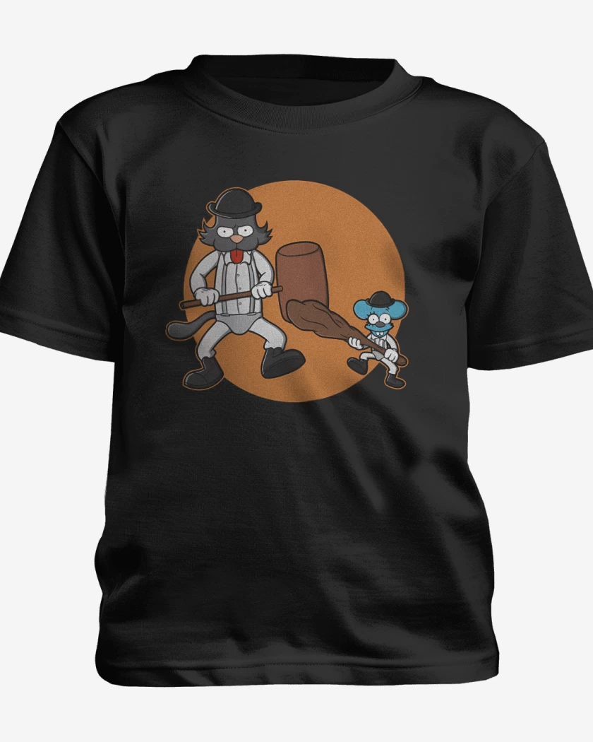Polera de niño Negro de Ultraviolencia Animada