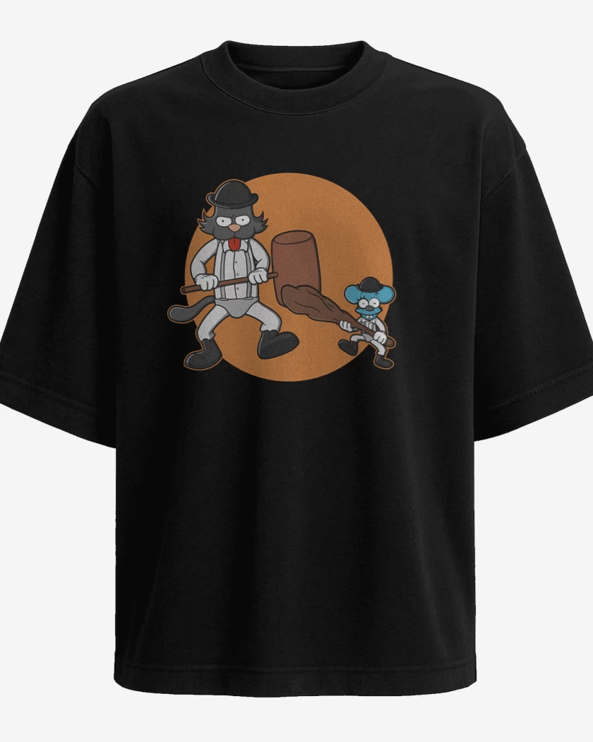 Polera Oversize Ultraviolencia Animada
