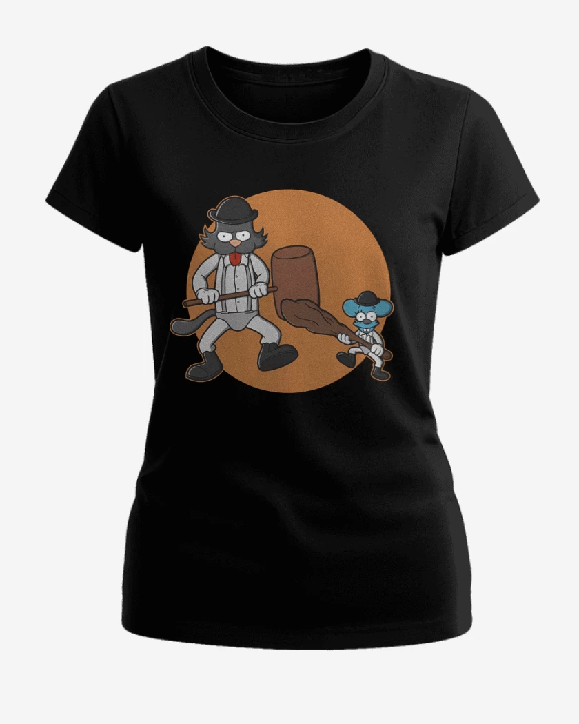 Polera de Mujer Negro de Ultraviolencia Animada