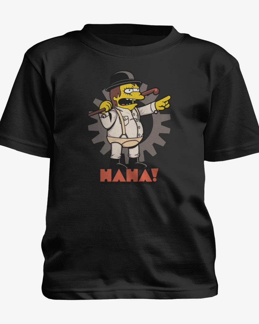 Polera de niño Negro de Ultrahaha