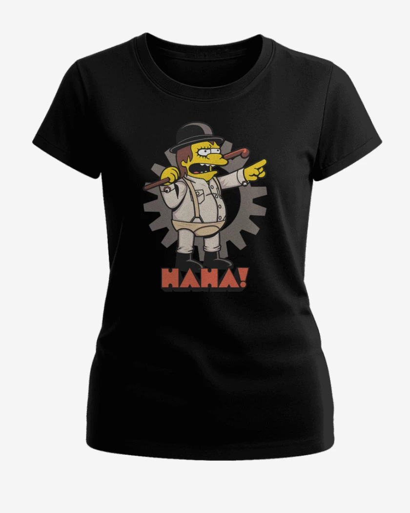 Polera de Mujer Negro de Ultrahaha