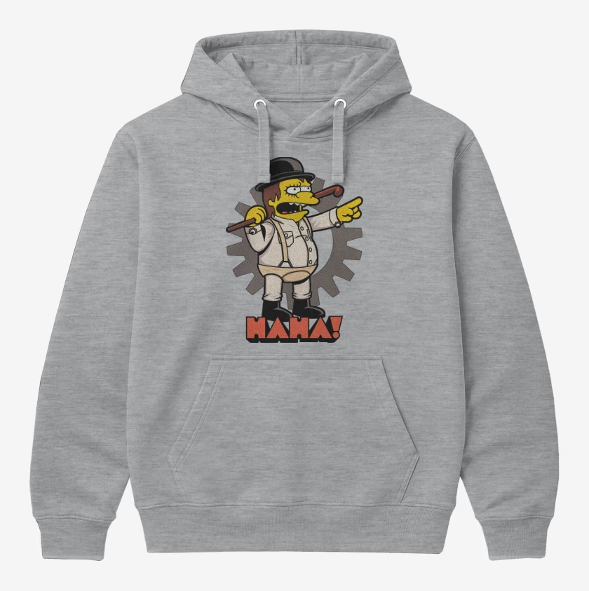 Polerón Canguro Gris Melange de Ultrahaha