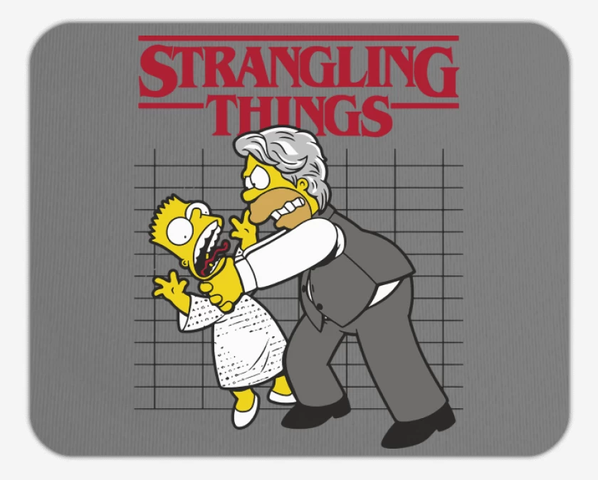 Mousepad Strangling Things