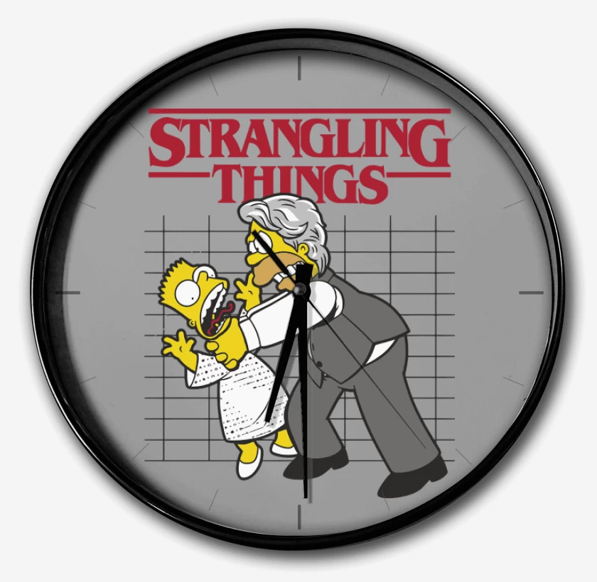 Reloj Gris Melange de Strangling Things