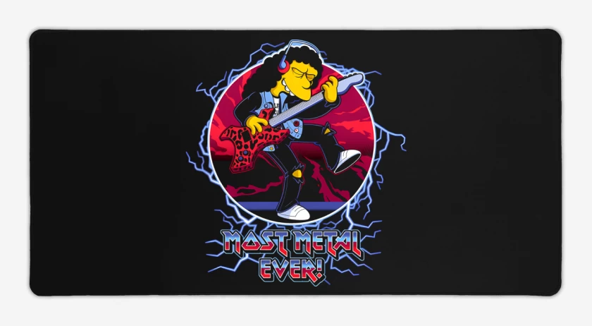 Mouse pad Gamer Negro de Otto Munson 