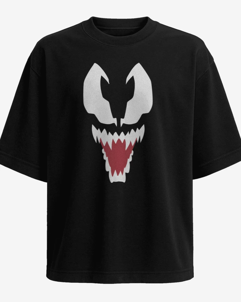 Polera Oversize Negro de Veneno 2