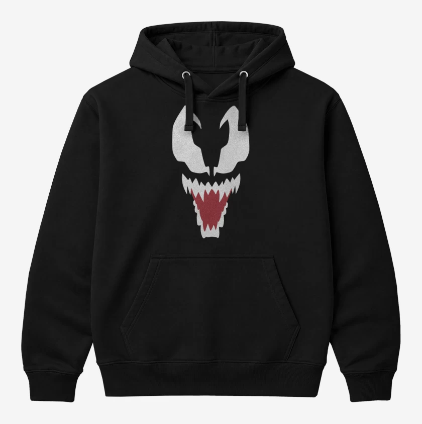 Polerón Canguro Negro de Veneno 2