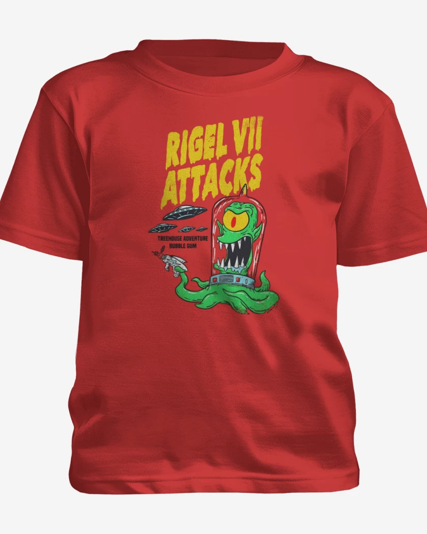 Polera de niño Rigel VII Attacks