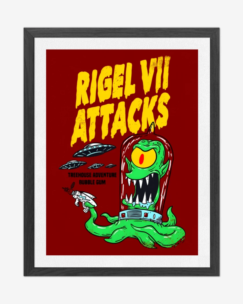 Cuadro decorativo Rigel VII Attacks