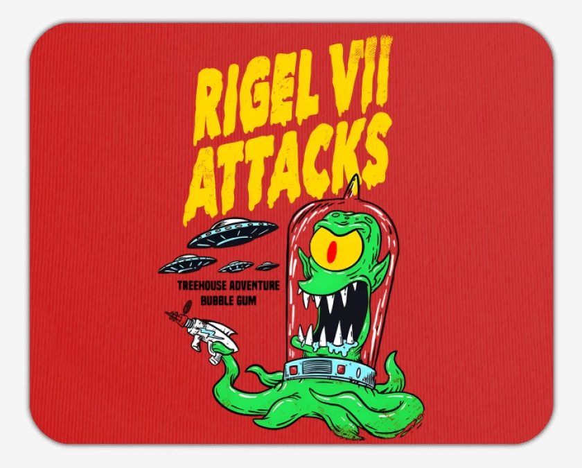 Mousepad Rigel VII Attacks