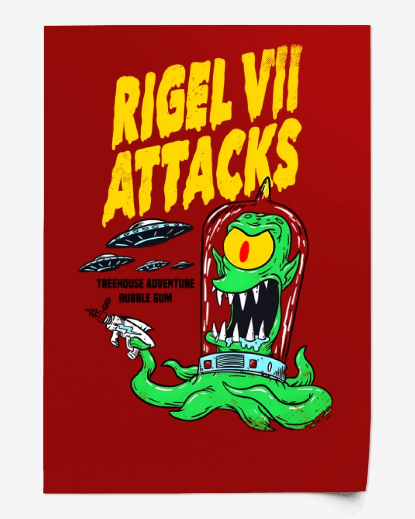 Print Rigel VII Attacks